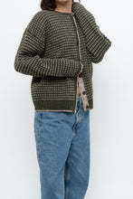 Load image into Gallery viewer, Vintage x WOOLRICH Green Patterned Wool Cardigan (XS-M)