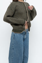 Load image into Gallery viewer, Vintage x WOOLRICH Green Patterned Wool Cardigan (XS-M)