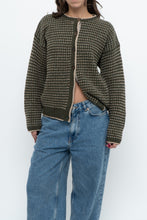 Load image into Gallery viewer, Vintage x WOOLRICH Green Patterned Wool Cardigan (XS-M)