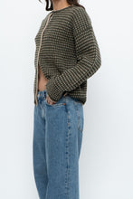 Load image into Gallery viewer, Vintage x WOOLRICH Green Patterned Wool Cardigan (XS-M)