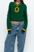 Load image into Gallery viewer, Vintage x Green Wool Varsity Sweater (XS-M)
