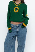 Load image into Gallery viewer, Vintage x Green Wool Varsity Sweater (XS-M)