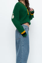 Load image into Gallery viewer, Vintage x Green Wool Varsity Sweater (XS-M)