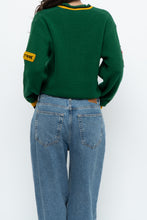 Load image into Gallery viewer, Vintage x Green Wool Varsity Sweater (XS-M)