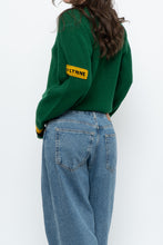 Load image into Gallery viewer, Vintage x Green Wool Varsity Sweater (XS-M)