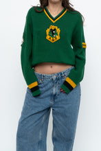 Load image into Gallery viewer, Vintage x Green Wool Varsity Sweater (XS-M)