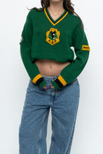 Load image into Gallery viewer, Vintage x Green Wool Varsity Sweater (XS-M)