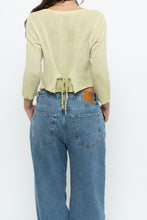Load image into Gallery viewer, Vintage x Made in Turkey x CRISCA Light Green Cotton Knit Top (XS-M)