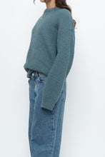 Load image into Gallery viewer, PEREGRINE x Made in England x Teal Pure Wool Sweater (XS-L)