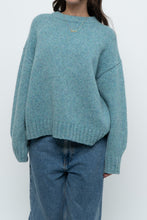 Load image into Gallery viewer, LINE x Teal Wool Blend Knit Sweater (XS-L)