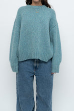 Load image into Gallery viewer, LINE x Teal Wool Blend Knit Sweater (XS-L)