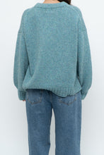 Load image into Gallery viewer, LINE x Teal Wool Blend Knit Sweater (XS-L)