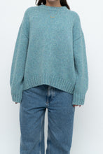 Load image into Gallery viewer, LINE x Teal Wool Blend Knit Sweater (XS-L)