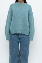 Load image into Gallery viewer, LINE x Teal Wool Blend Knit Sweater (XS-L)