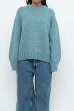 Load image into Gallery viewer, LINE x Teal Wool Blend Knit Sweater (XS-L)