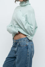 Load image into Gallery viewer, Vintage x Made in Scotland x Light Teal Pure Cashmere Turtleneck (XS-XL)