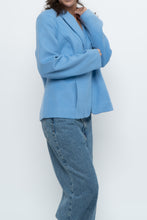 Load image into Gallery viewer, Vintage x LOUBEN Blue Wool, Cashmere Blazer (M, L)