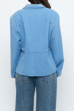 Load image into Gallery viewer, Vintage x LOUBEN Blue Wool, Cashmere Blazer (M, L)