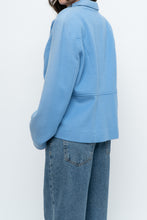 Load image into Gallery viewer, Vintage x LOUBEN Blue Wool, Cashmere Blazer (M, L)