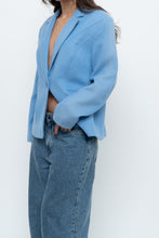 Load image into Gallery viewer, Vintage x LOUBEN Blue Wool, Cashmere Blazer (M, L)