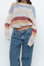 Load image into Gallery viewer, FATE x Cream Striped Wool Sweater (XS-M)