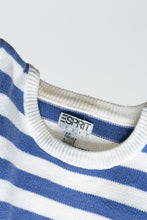 Load image into Gallery viewer, Vintage x Made in Hong Kong x ESPRIT Striped Cotton Sweater (XS-M)