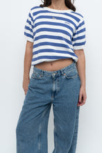 Load image into Gallery viewer, Vintage x Made in Hong Kong x ESPRIT Striped Cotton Sweater (XS-M)