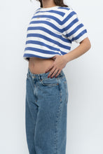 Load image into Gallery viewer, Vintage x Made in Hong Kong x ESPRIT Striped Cotton Sweater (XS-M)