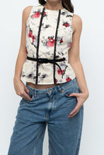 Load image into Gallery viewer, Vintage x HELL BUNNY Floral Belted Top (XS, S)