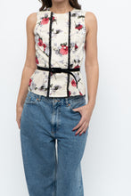 Load image into Gallery viewer, Vintage x HELL BUNNY Floral Belted Top (XS, S)