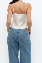 Load image into Gallery viewer, Vintage x Made in Canada x Cream Silk Lace Tank