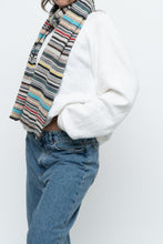 Load image into Gallery viewer, Vintage x PAUL SMITH Grey Soft Wool Striped Scarf