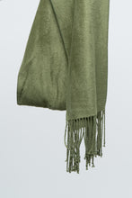Load image into Gallery viewer, Vintage x Angora Green Soft Scarf