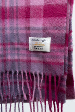 Load image into Gallery viewer, Vintage x EDINBURGH Pink Plaid Soft Wool Scarf