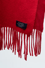 Load image into Gallery viewer, Vintage x CHAPS RALPH LAUREN Red Wool Scarf