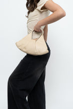 Load image into Gallery viewer, Vintage x GIORGIO ARMANI Cream Butter Leather Clutch