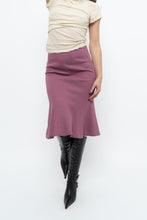 Load image into Gallery viewer, Vintage x SANDRA ANGELOZZI Pink Wool Midi Skirt (XS)