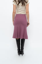 Load image into Gallery viewer, Vintage x SANDRA ANGELOZZI Pink Wool Midi Skirt (XS)