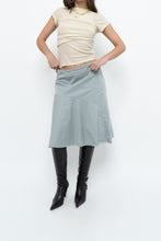Load image into Gallery viewer, Vintage x GAP Light Blue Cotton Midi Skirt (S, M)