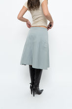 Load image into Gallery viewer, Vintage x GAP Light Blue Cotton Midi Skirt (S, M)