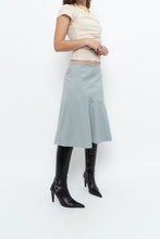 Load image into Gallery viewer, Vintage x GAP Light Blue Cotton Midi Skirt (S, M)