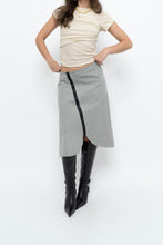 Load image into Gallery viewer, Vintage x SMOKING LILY Cotton Zipper Midi Skirt (S, M)