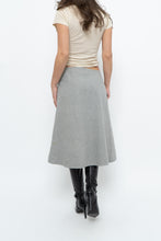 Load image into Gallery viewer, Vintage x SMOKING LILY Cotton Zipper Midi Skirt (S, M)