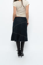 Load image into Gallery viewer, Vintage x Dark Denim Midi Skirt (M)