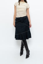 Load image into Gallery viewer, Vintage x Dark Denim Midi Skirt (M)