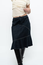 Load image into Gallery viewer, Vintage x Dark Denim Midi Skirt (M)