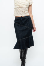 Load image into Gallery viewer, Vintage x Dark Denim Midi Skirt (M)
