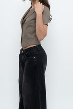 Load image into Gallery viewer, Vintage x Made in Canada x TRISTAN Wool Cropped Brown Blazer (XS)