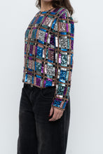 Load image into Gallery viewer, Vintage x Silk Beaded Patterned Jacket (XS-M)