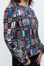 Load image into Gallery viewer, Vintage x Silk Beaded Patterned Jacket (XS-M)